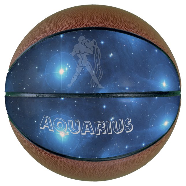 Transparent Aquarius Basketball (Front)