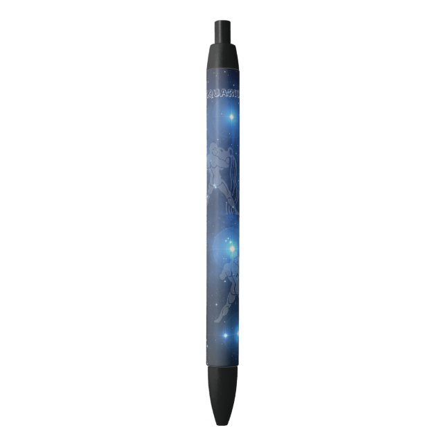Transparent Aquarius Pen (Front Vertical)