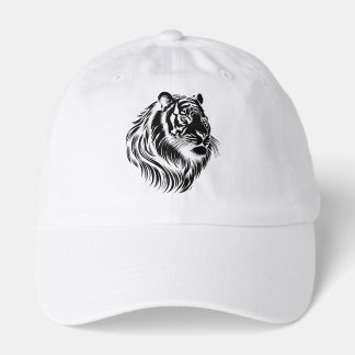 Transparent background tiger face T-Shirt Hat