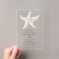 Transparent Coastal Chic Beach Club Birthday Party
