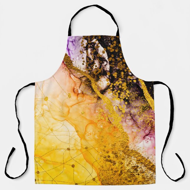 Transparent creativity. Abstract clouds -ART. Mast Apron (Front)