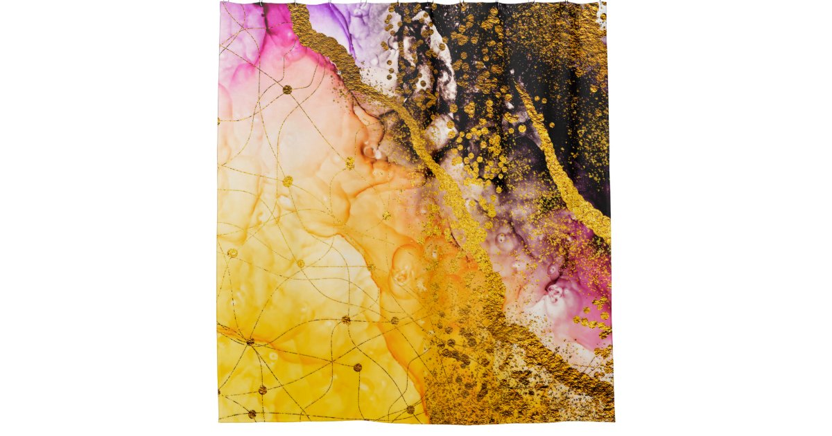 Transparent creativity. Abstract clouds -ART. Mast Shower Curtain | Zazzle