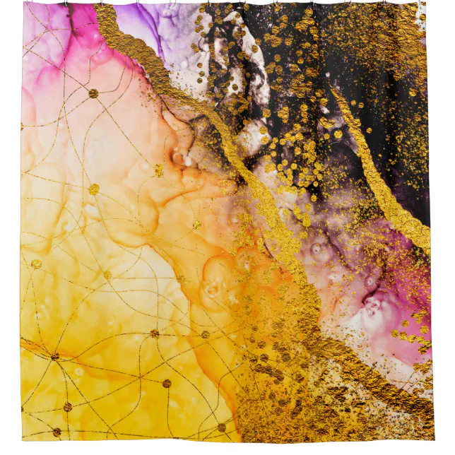 Transparent creativity. Abstract clouds -ART. Mast Shower Curtain | Zazzle