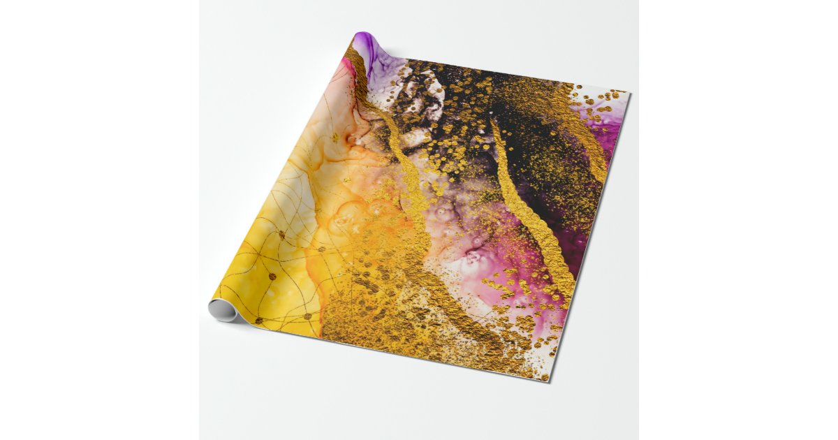 Transparent creativity. Abstract clouds -ART. Mast Wrapping Paper | Zazzle