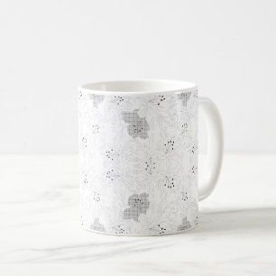 Transparent Grid Overlay – Editable PNG Texture Coffee Mug