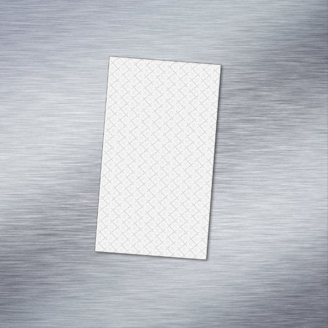 Transparent Grid PNG | Editable Texture Overlay Business Card Magnet (In Situ)