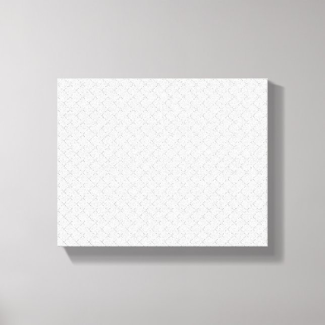 Transparent Grid PNG | Editable Texture Overlay Canvas Print (Front)