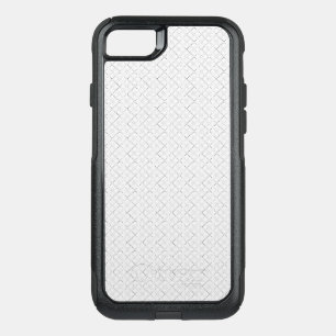 Transparent Grid PNG Editable Texture Overlay OtterBox Commuter iPhone SE/8/7 Case