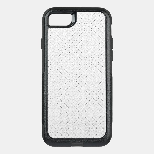 Transparent Grid PNG | Editable Texture Overlay Otterbox iPhone Case (Back)