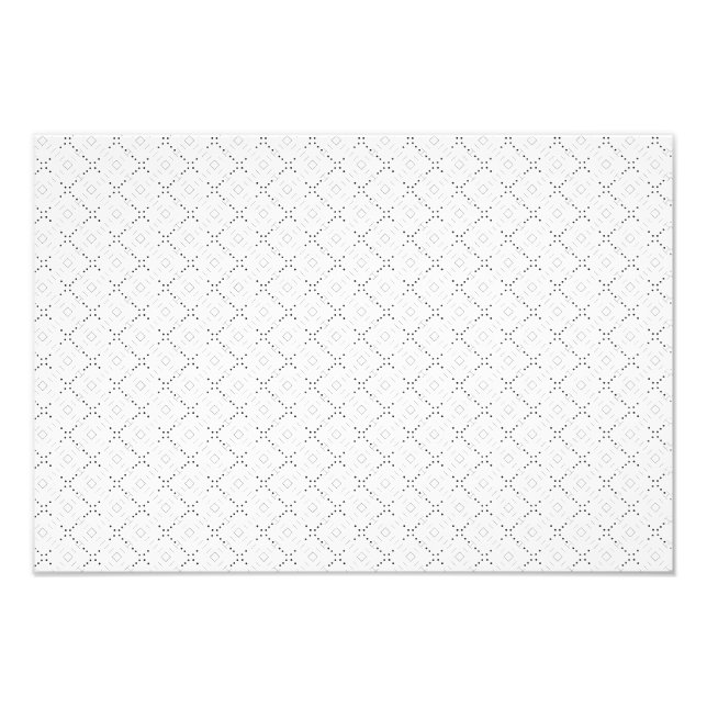 Transparent Grid PNG | Editable Texture Overlay Photo Print (Front)