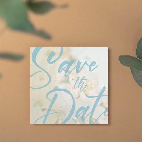 Transparent Layers Save the Date Template