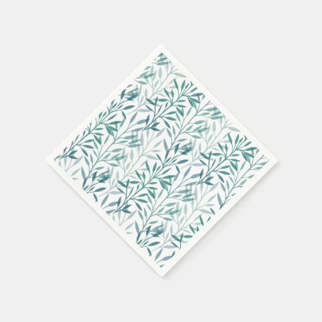Transparent leaves and branches Case-Mate Napkins (Corner)