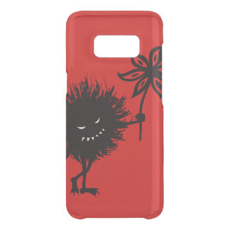 Transparent Red Evil Bug Gives Flower Uncommon Samsung Galaxy S8 Case