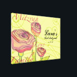 TRANSPARENT ROSES Bat Mitzvah Sign In Board<br><div class="desc">WELCOME! All my designs are ONE-OF-A-KIND original pieces of artwork designed by me! You can only find them here!  Need your hebrew names added to this invite? No problem,  just email me at Marlalove@hotmail.com</div>