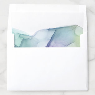 transparent silk modern wedding Envelope Liner