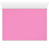 TRANSPARENT STAR-Pink Bat Mitzvah Thank You Card (Inside Horizontal (Bottom))
