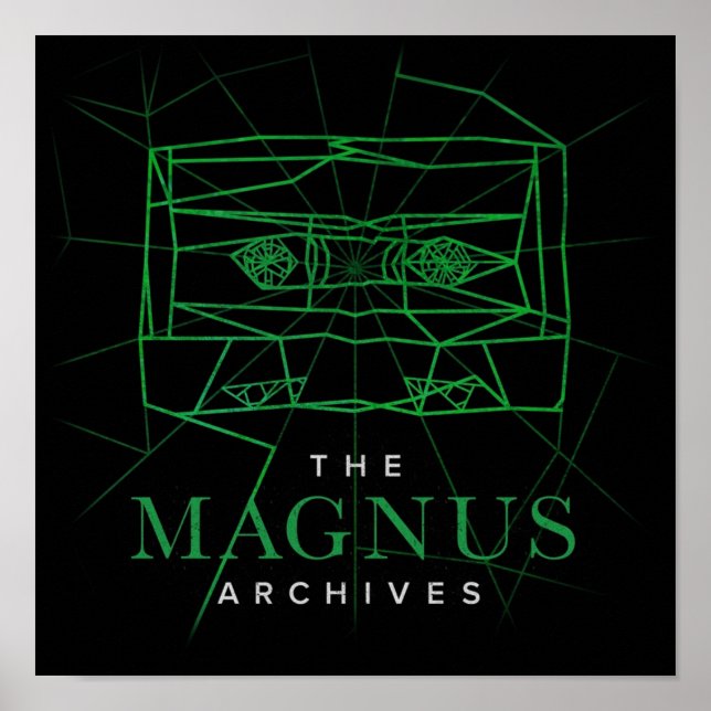 Transparent The Magnus Archives Logo Season 5  Poster (Front)