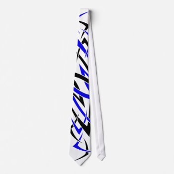 Transparent Tribal Tie by silvercryer2000 at Zazzle