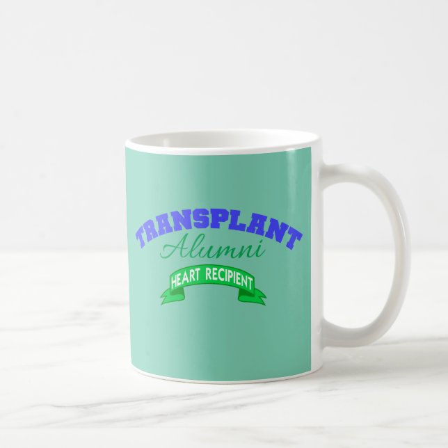 Transplant Alumni - Heart Recipient Coffee Mug (Right)