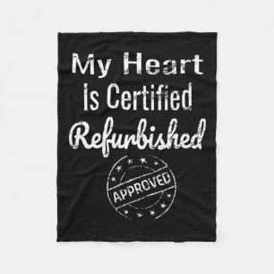 Transplant Cardiac Patient Heart Surgery Fleece Blanket