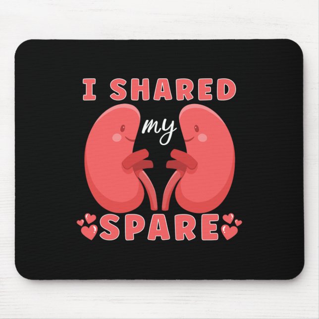 Transplant Kidney Donor Kidney Disease  Mouse Pad (Front)