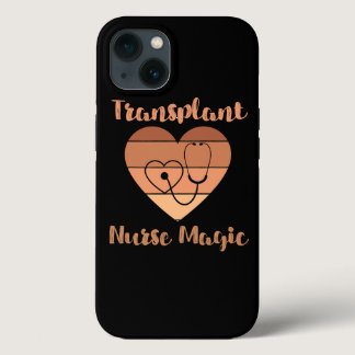 Transplant Nurse Magic Kidney Lung Surgery Organ D iPhone 13 Case