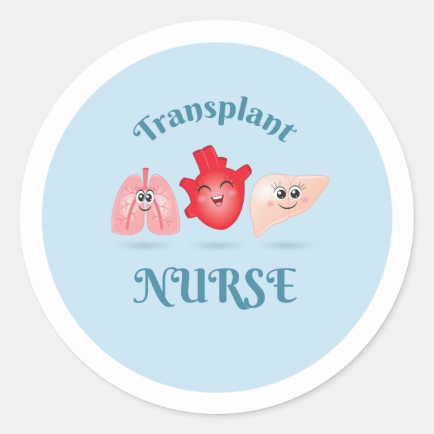 Transplant Nurse Stickers