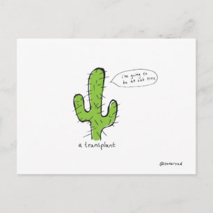 transplant postcard