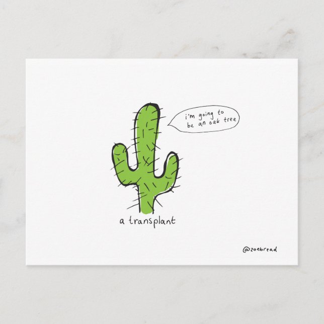 transplant postcard (Front)