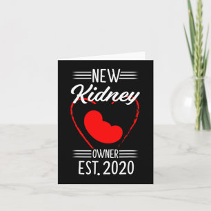 Transplant Recipient 2020 Organ  Card