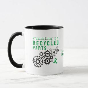 Transplant Recycled Parts Custom Steampunk Gears  Mug