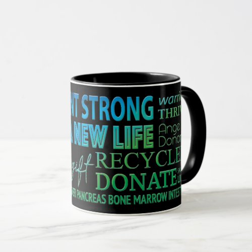 Transplant Strong Organ Donation Awareness Mug