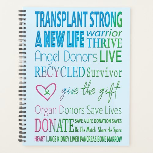Transplant Strong Organ Donation Standard Planner