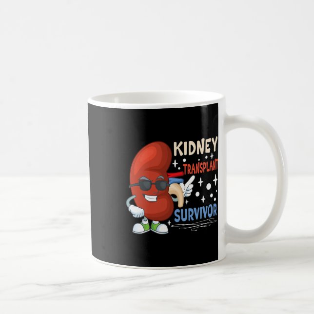Transplant Surgery Kidney Donor Kidney Disease  Coffee Mug (Right)