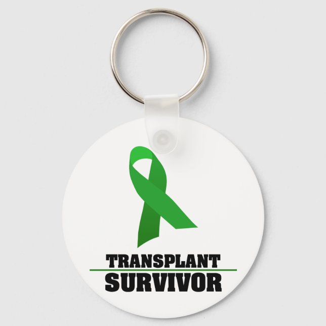 Transplant Survivor Keychain (Front)