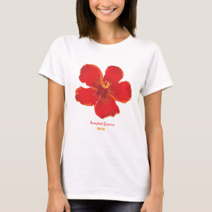 Transplant Survivor personalized t-shirt - flower