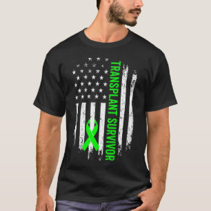 Transplant Survivor Warrior Liver Kidney Organ Rec T-Shirt