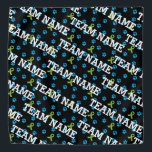 Transplant Team Customizable  Bandana<br><div class="desc">Transplant Team bandana for your pet! Fun original design with green ribbons and paws, and personalizable text. Our pets are an important part of the transplant journey before and after! Great gift idea for the pet loving transplant recipient, or for friends and family supporting you on your transplant team who...</div>