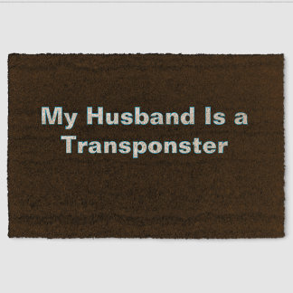 ''Transponster'' Doormat Fiber Doormat