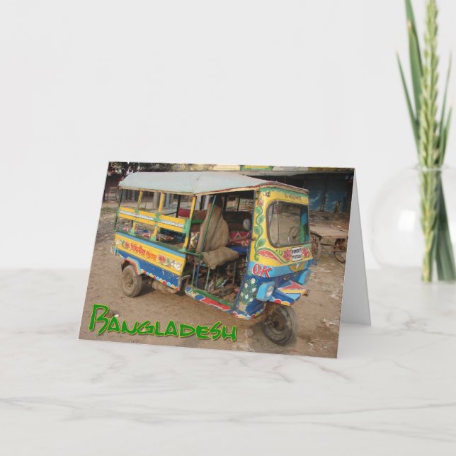Transport Bangladesh Thank You Card (Front)