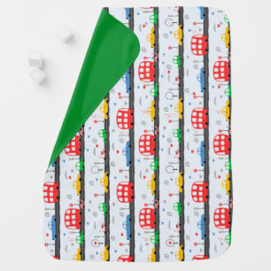 Transport Kids Photographic Prints Baby Blanket