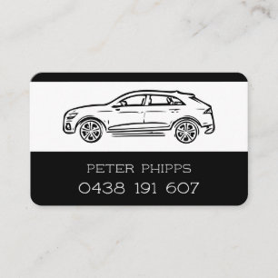 Transport Service Car Business Card