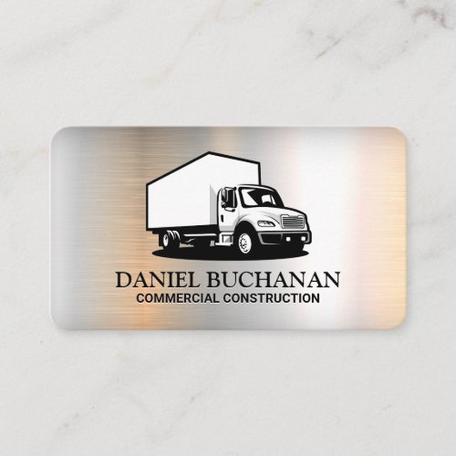 Transport Supply Truck | Construction | Freight Business Card