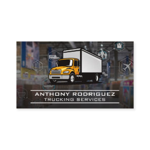 Transport Truck | Logistics Network Business Card