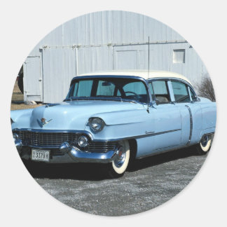 Transportation 168 classic round sticker