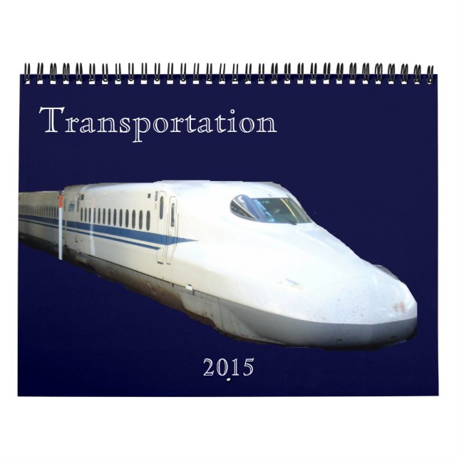 transportation 2015 calendar (Cover)
