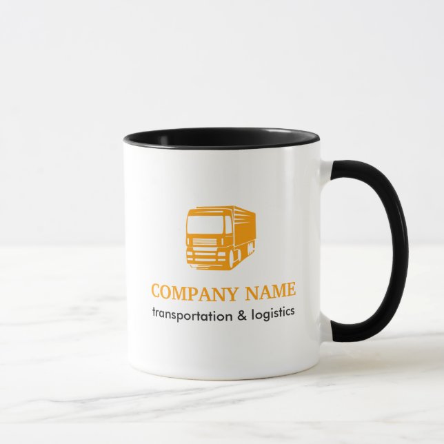 Transportation and Logistics Logo Mug (Right)