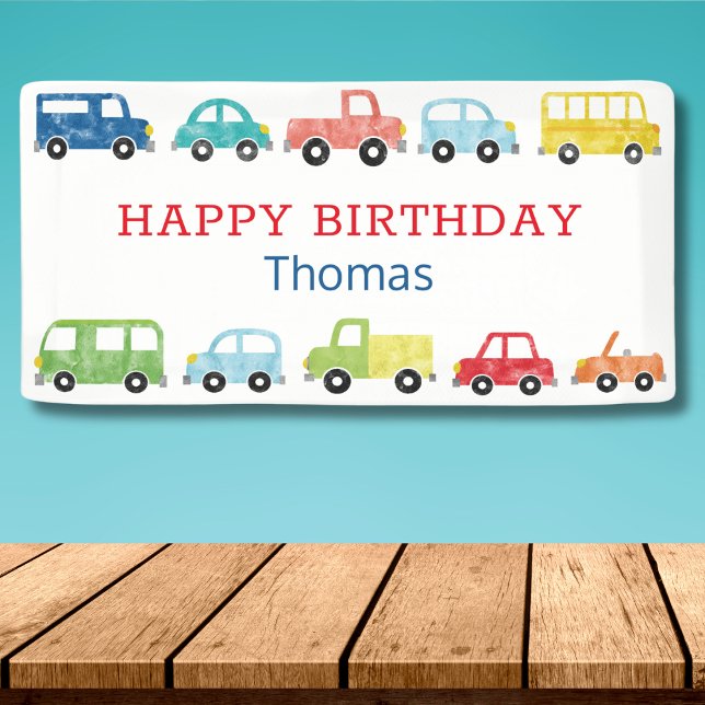 TRANSPORTATION BIRTHDAY INVITATION BANNER (Creator Uploaded)