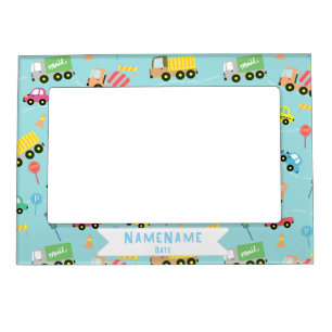 Transportation Blue Magnetic Frame