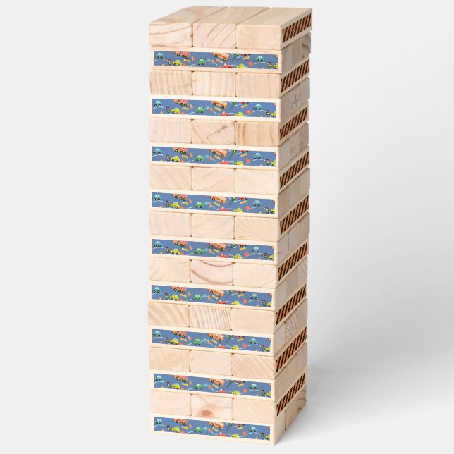 Transportation  Blue Topple Tower (Assembled)